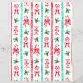 Waterverf brief van de kerstman voor kinderen (Achterkant)