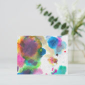 waterverf! briefkaart (Staand voorkant)