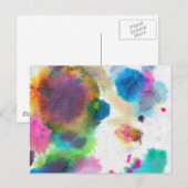 waterverf! briefkaart (Voorkant / Achterkant)