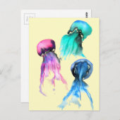 Waterverf Briefkaart (Voorkant / Achterkant)