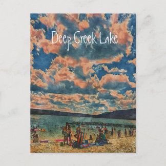 Waterverf Briefkaart