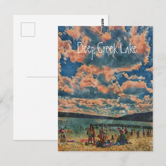 Waterverf Briefkaart (Voorkant / Achterkant)