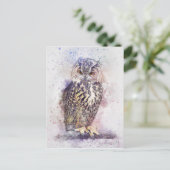  Waterverf Briefkaart (Staand voorkant)