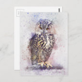  Waterverf Briefkaart (Voorkant / Achterkant)