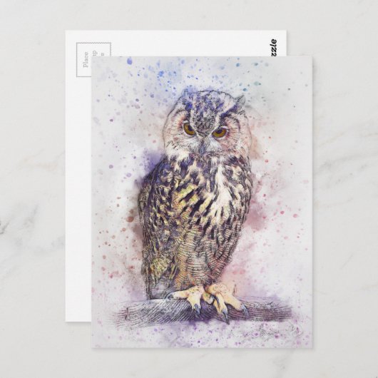  Waterverf Briefkaart (Voorkant / Achterkant)