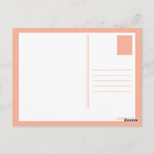 waterverf briefkaart (Achterkant)