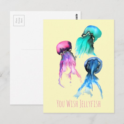 Waterverf Briefkaart (Voorkant / Achterkant)