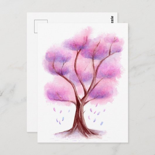 Waterverf Briefkaart (Voorkant / Achterkant)