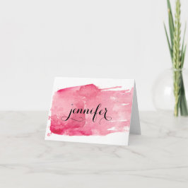 Waterverf briefkaarten voor schrijfpapier