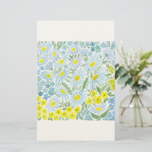 Waterverf Briefpapier (Staand voorkant)