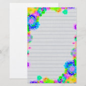 Waterverf Briefpapier (Voorkant / Achterkant)