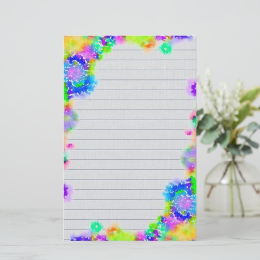 Waterverf Briefpapier (Staand voorkant)