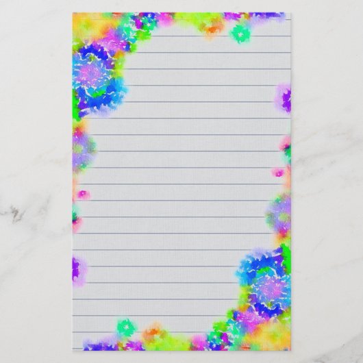 Waterverf Briefpapier (Voorkant)