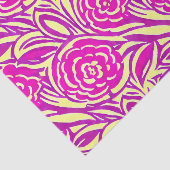 Waterverf Bright Boho Floral Swirl Tissuepapier (Detail)