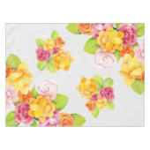 Waterverf  Bright Florals Tafelkleed (Voorkant (Horizontaal))