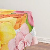 Waterverf  Bright Florals Tafelkleed (Voorbeeld)