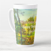 Waterverf Bright herfst Latte Mok (Linkerhoek)