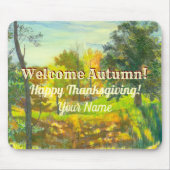 Waterverf Bright herfst Muismat (Voorkant)