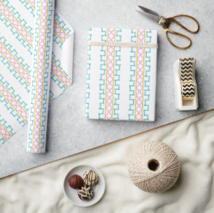 Waterverf Bright Mahjong Bamboo Cadeaupapier