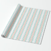 Waterverf Bright Mahjong Bamboo Cadeaupapier (Uitgerold)