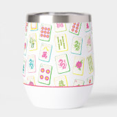 Waterverf Bright Mahjong Tegels Monogram (Achterkant)