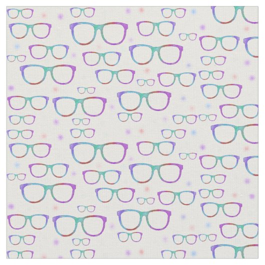 Waterverf bril stof (Close Up)