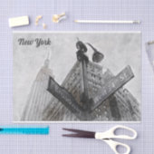 Waterverf Broadway Hoek Teken Tissue Paper - NYC Tissuepapier (Craft)