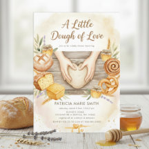 waterverf brood Bun in de Oven Baby Shower