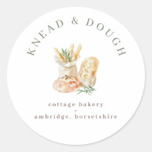Waterverf Brood Cottage Bakkerij 