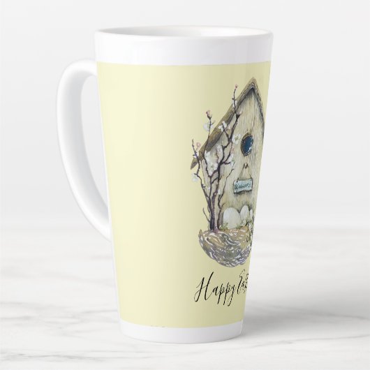 Waterverf: Broodhouse Egg Nest Easter Latte Mok (Linkerhoek)