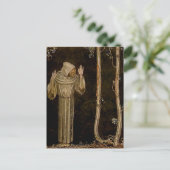 waterverf "Brother St Martin" van John Bauer Briefkaart (Staand voorkant)