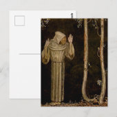 waterverf "Brother St Martin" van John Bauer Briefkaart (Voorkant / Achterkant)