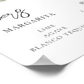 Waterverf | Bruid & Bruidegom Signature Drank Poster (Hoek)