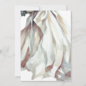 Waterverf bruid Vrijgezellenfeest Kaart (Achterkant)