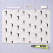 Waterverf Bruidegom & Bruid Voor Trouwfeest Bruids Tissuepapier (Craft)