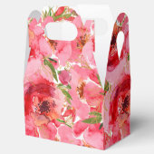 Waterverf Bruidsboeket Bruiloft Bedankdoosjes (Geopend)