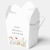 Waterverf Bruidsboeket Favor Doosjes (Geopend)