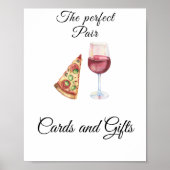 Waterverf Bruidscadeaus en -Geschenken Poster (Voorkant)