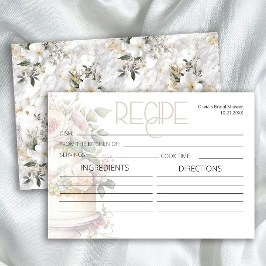 Waterverf bruidstaart recept