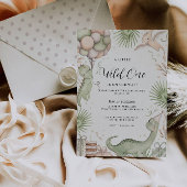 Waterverf bruiloft Baby shower Kaart