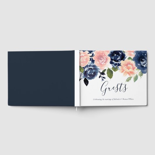 Waterverf-bruiloft Gastenboek (Volledig)