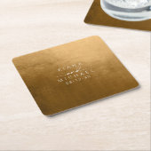 Waterverf Bruiloft Herfst Goud ID786 Kartonnen Onderzetters (Schuin)