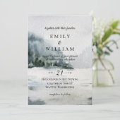 Waterverf bruiloft in het noordwesten van het gebe kaart (Staand voorkant)