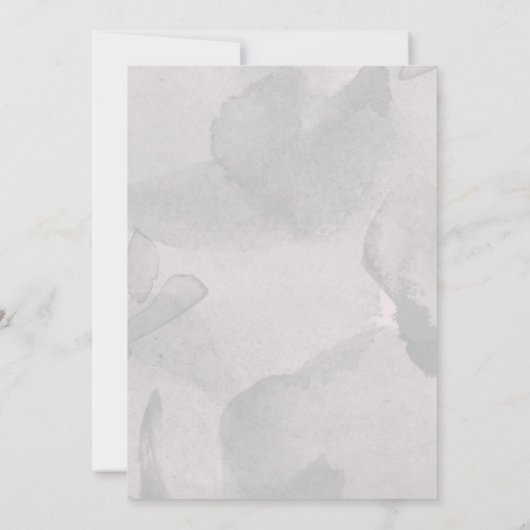 waterverf bruiloft kaart (Achterkant)