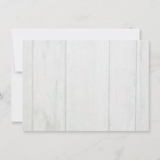 Waterverf bruiloft Opslaan Datum deduplicatie foto Save The Date (Achterkant)