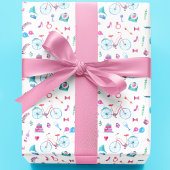 Waterverf bruiloft thema cadeaupapier