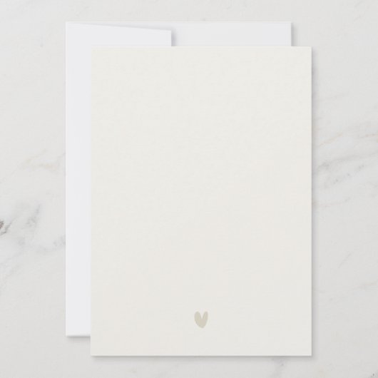 Waterverf bruiloft van de skyline van New York Save The Date (Achterkant)