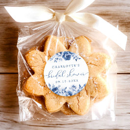 Waterverf Bruilofts Bruiloftsshower Ronde Sticker