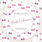 Waterverf Bruiloftsfeestje Persoonlijk Ronde Sticker