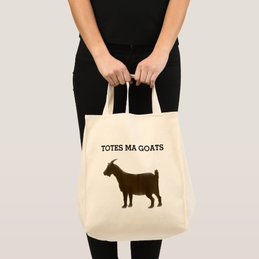 Waterverf bruine Tassen Ma Goats Bag (Voorkant (product))